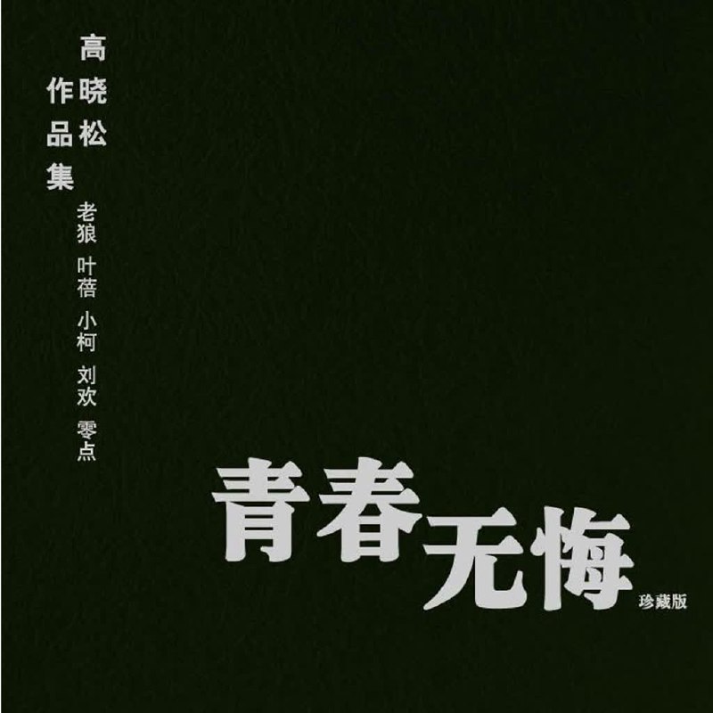 高晓松 - 青春无悔