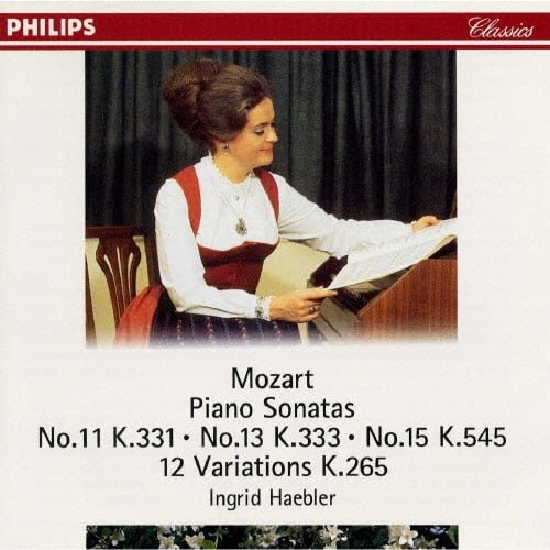 Ingrid HAEBLER – Mozart 3 Piano Sonatas